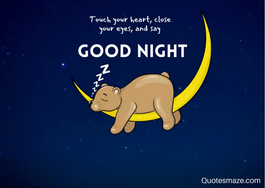 good night images SLEEPING BEAR