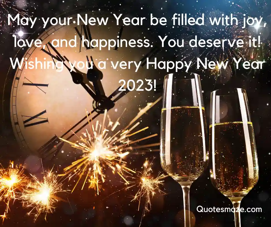 Wishing You A Very Happy New Year 2023!