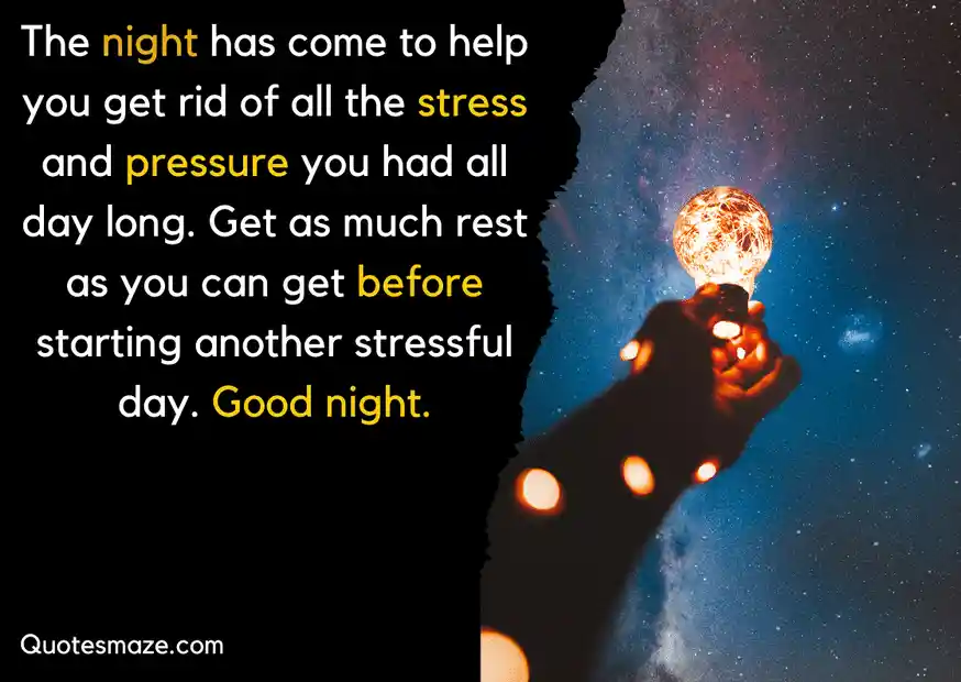 good night wishes and blessings