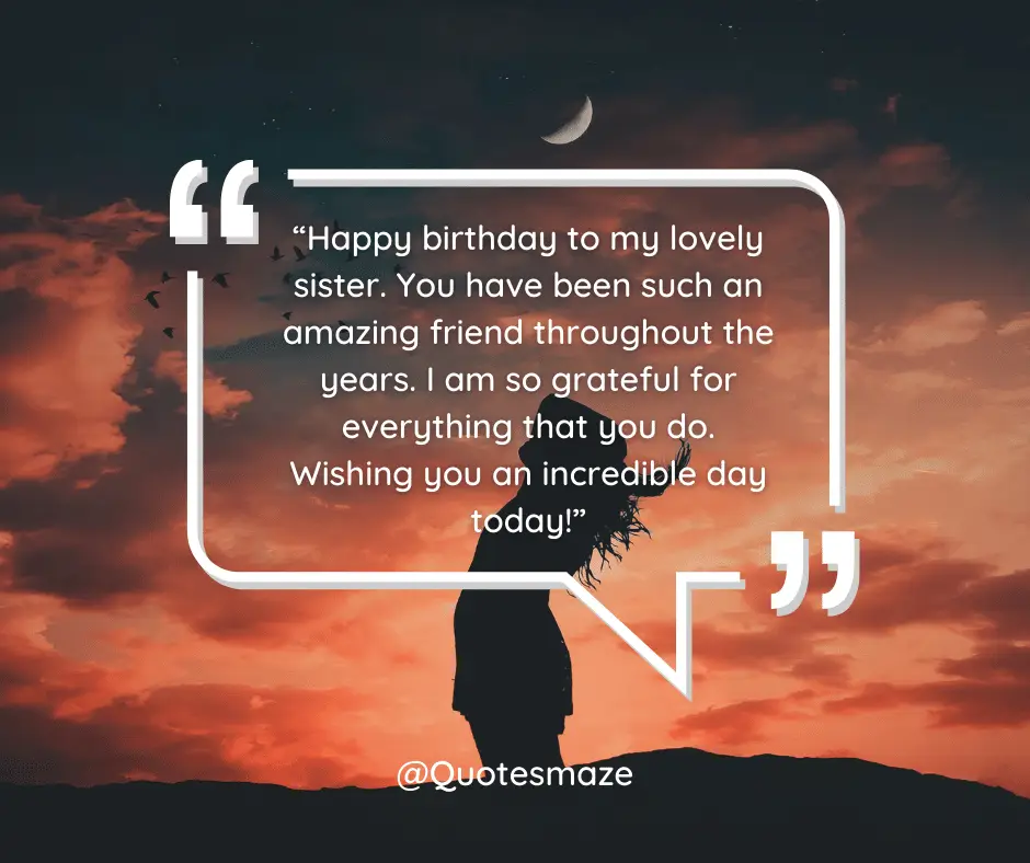 best happy birthday sister Quotes