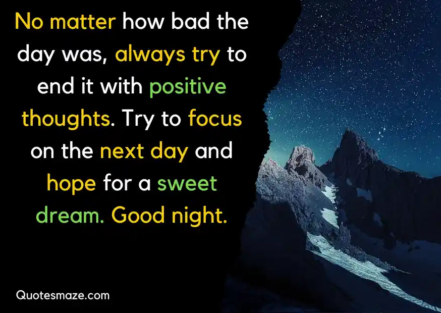 good night quotes images