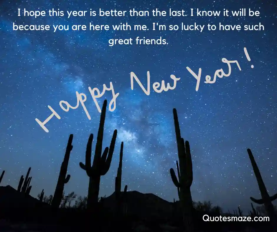 happy new year message