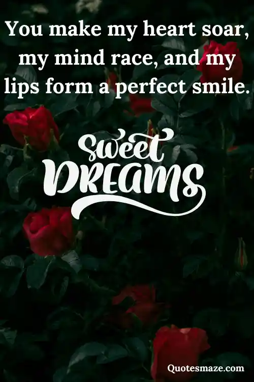 Romantic Sweet dreams Image with read rose