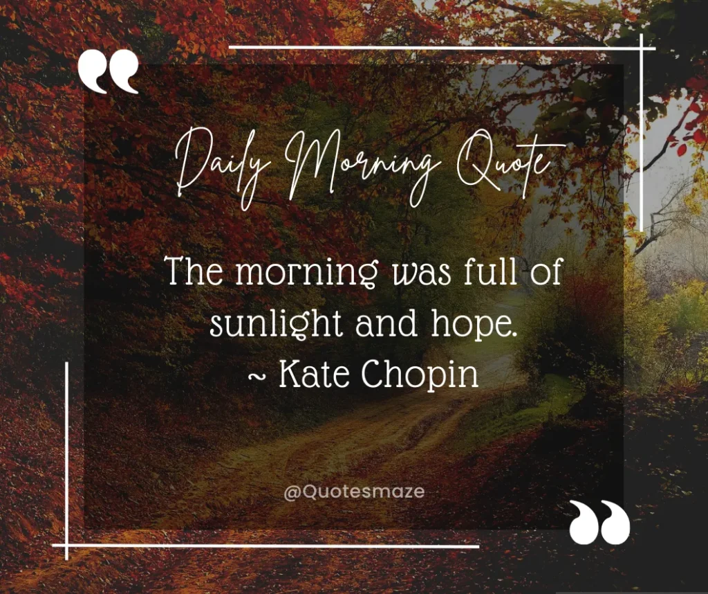 daily good morning quotes