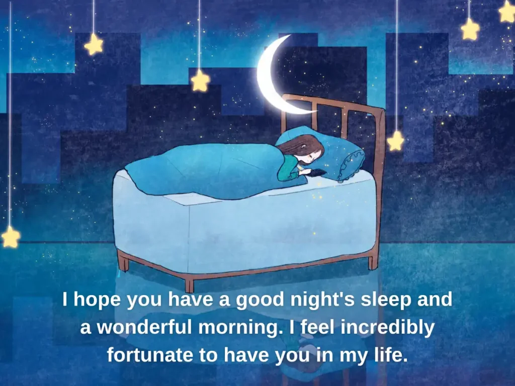 sleep well messages